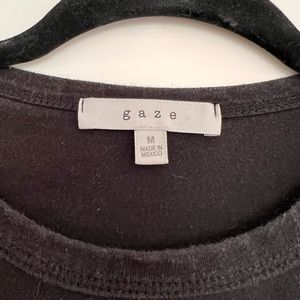 Long sleeve crop top